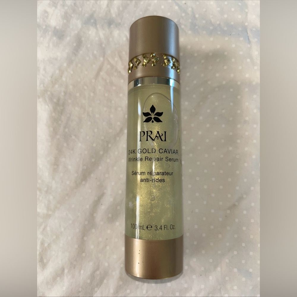 PRAI Beauty 24K Gold Wrinkle Repair Serum 3.4 fl oz (100 Ml)-New,Sealed